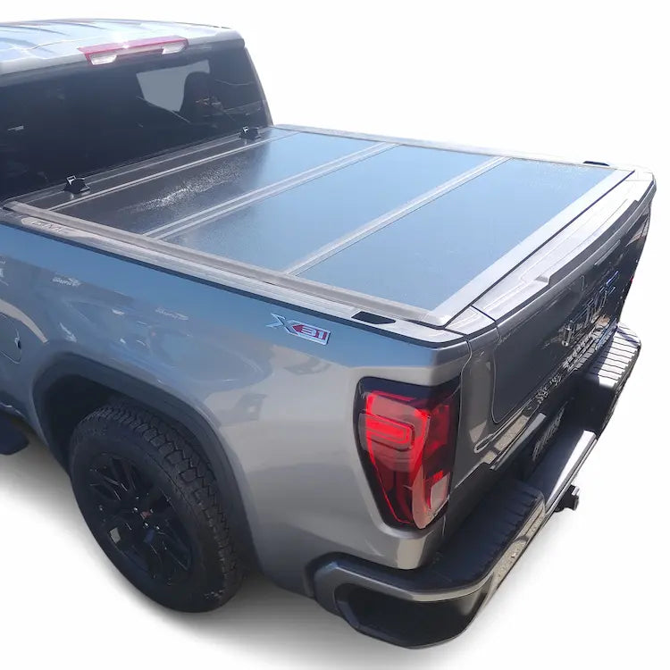 teamz hard tri-fold tonneau cover for chevy silverado