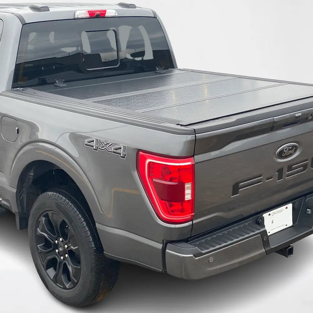 Teamz hard tonneau cover secrity the truck bed