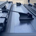 Teamz hard tri-fold tonneau cover safty rope to prevent the cover from being blown away