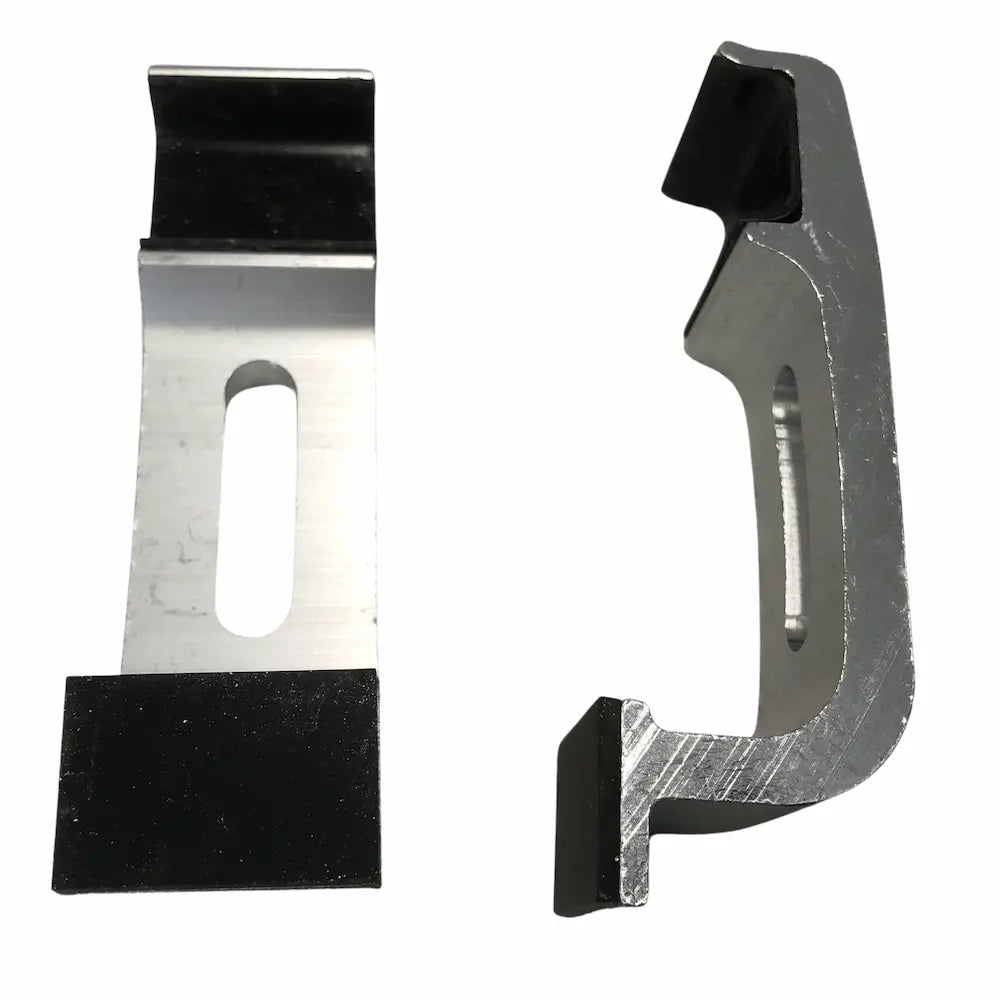 Teamz hard tri-fold tonneau cover front C clamp