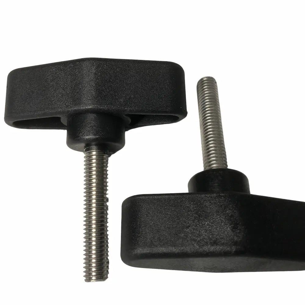 Teamz hard tri-fold tonneau cover front lock knob