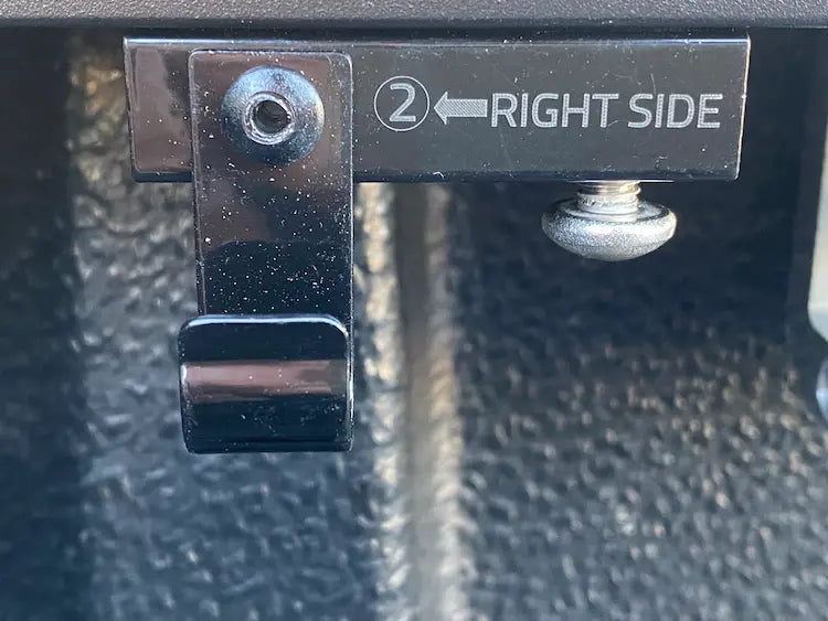 Teamz hard tr-fold tonneau cover parts installation direction