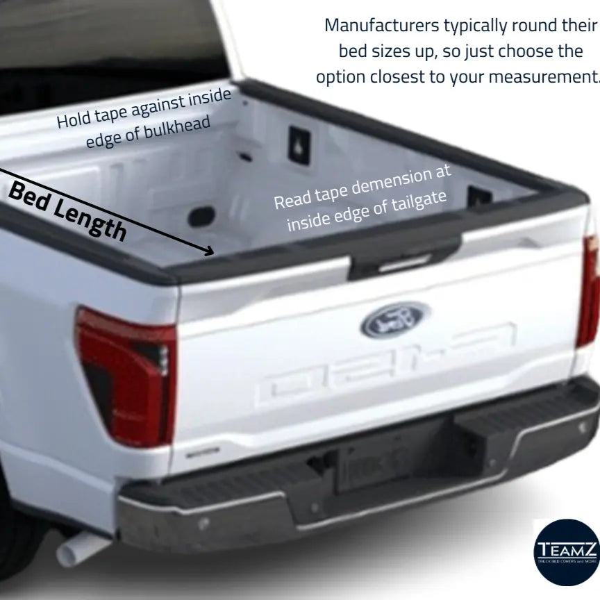 how to measure truck bed length